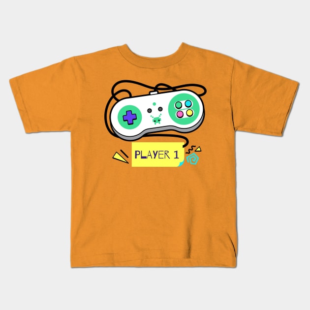 Game Over Kids T-Shirt by Falameurei